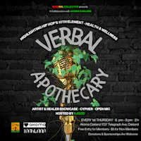 a poster for verbal aprothecarry